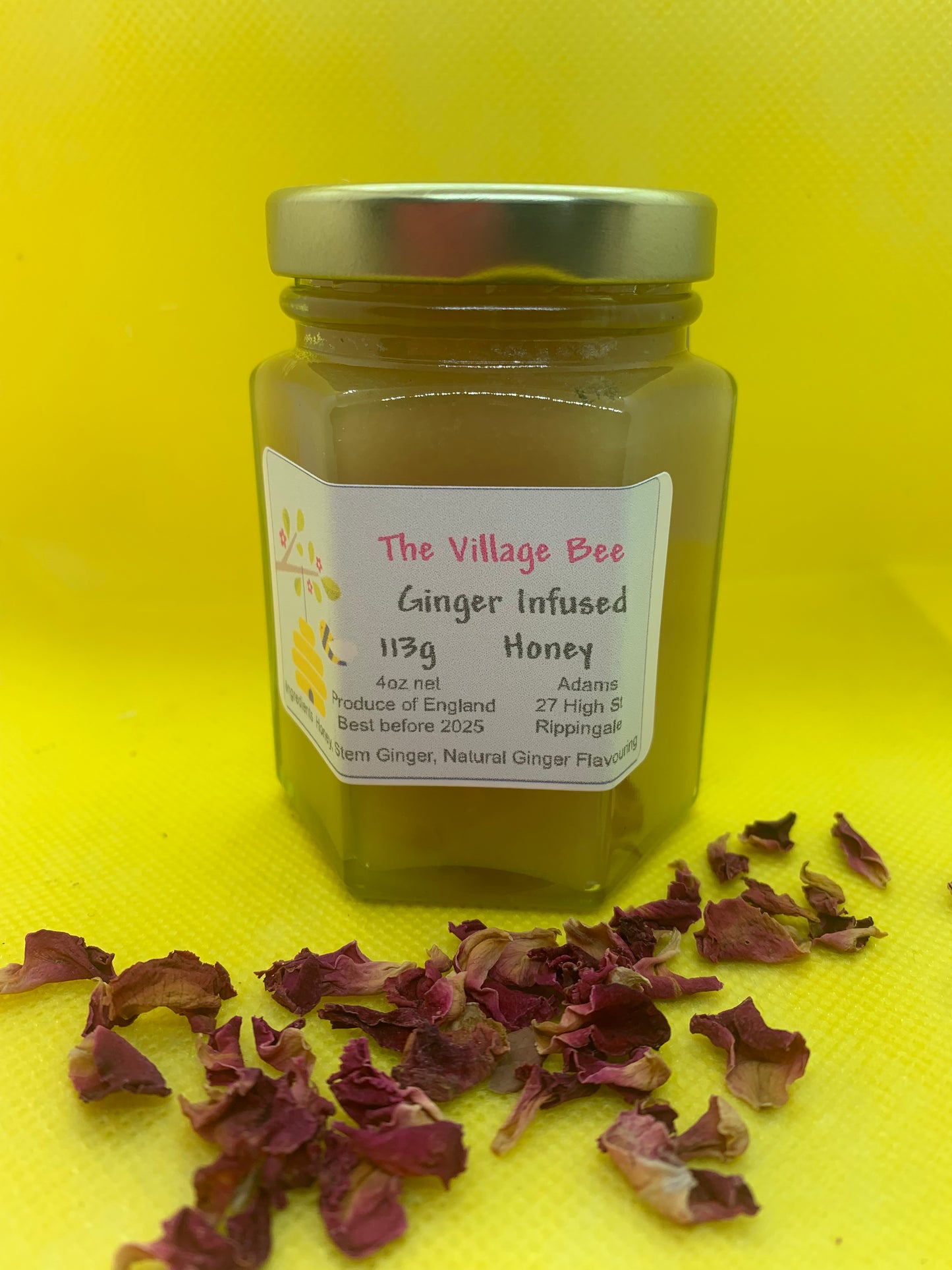 Infused Ginger Lincolnshire Honey