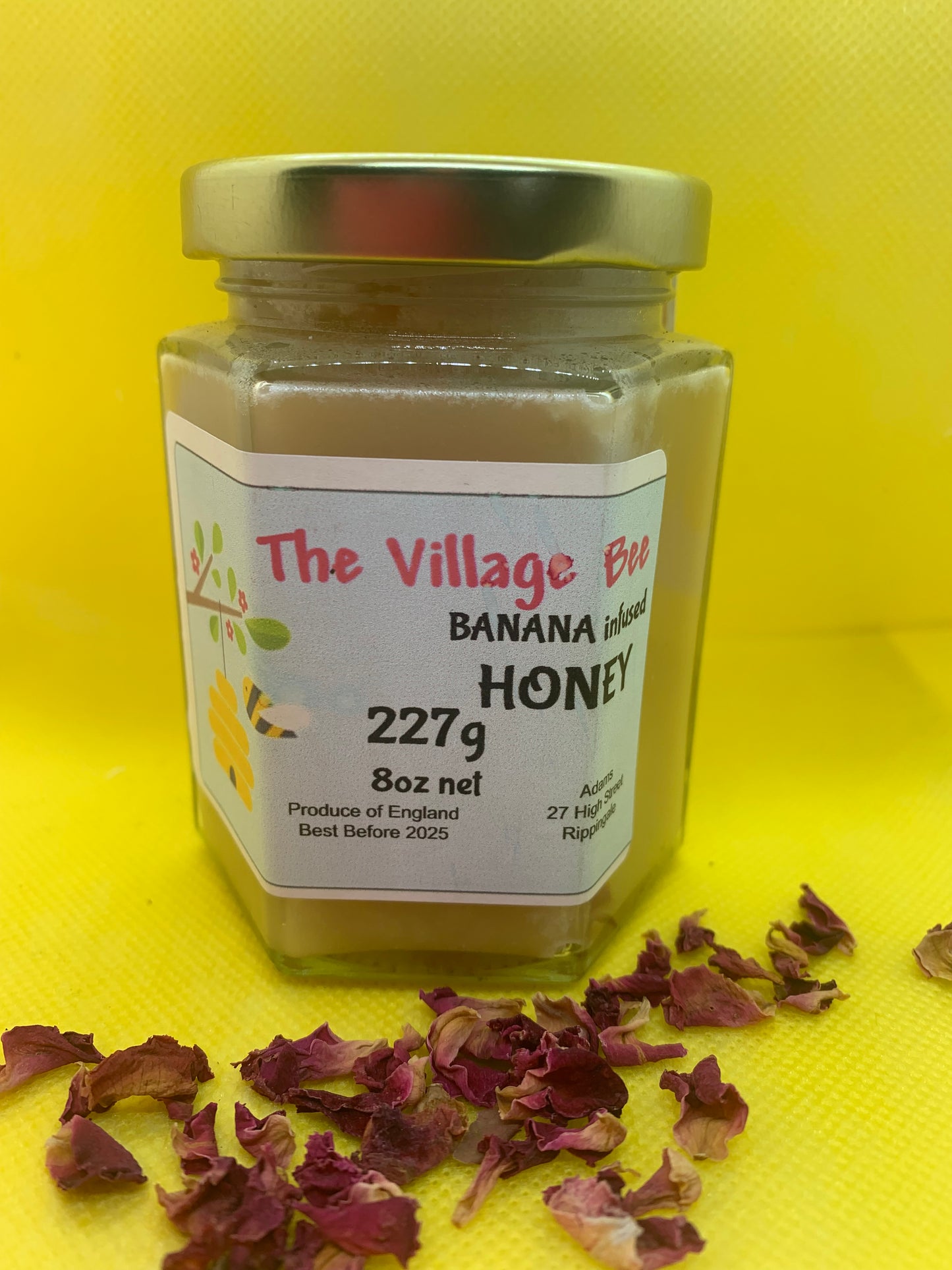 Infused Banana Lincolnshire Honey