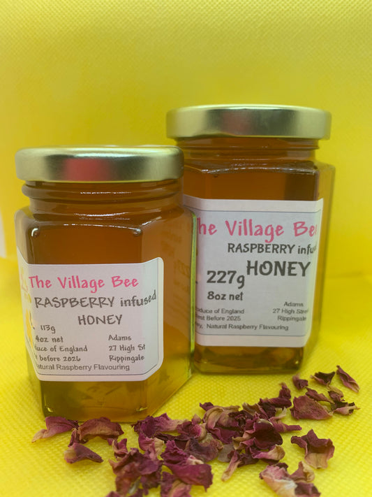 Infused Raspberry Lincolnshire Honey