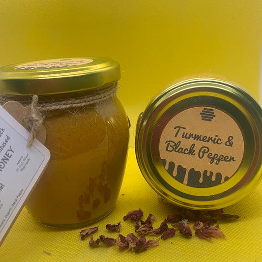 Infused Turmeric & Black Pepper Honey